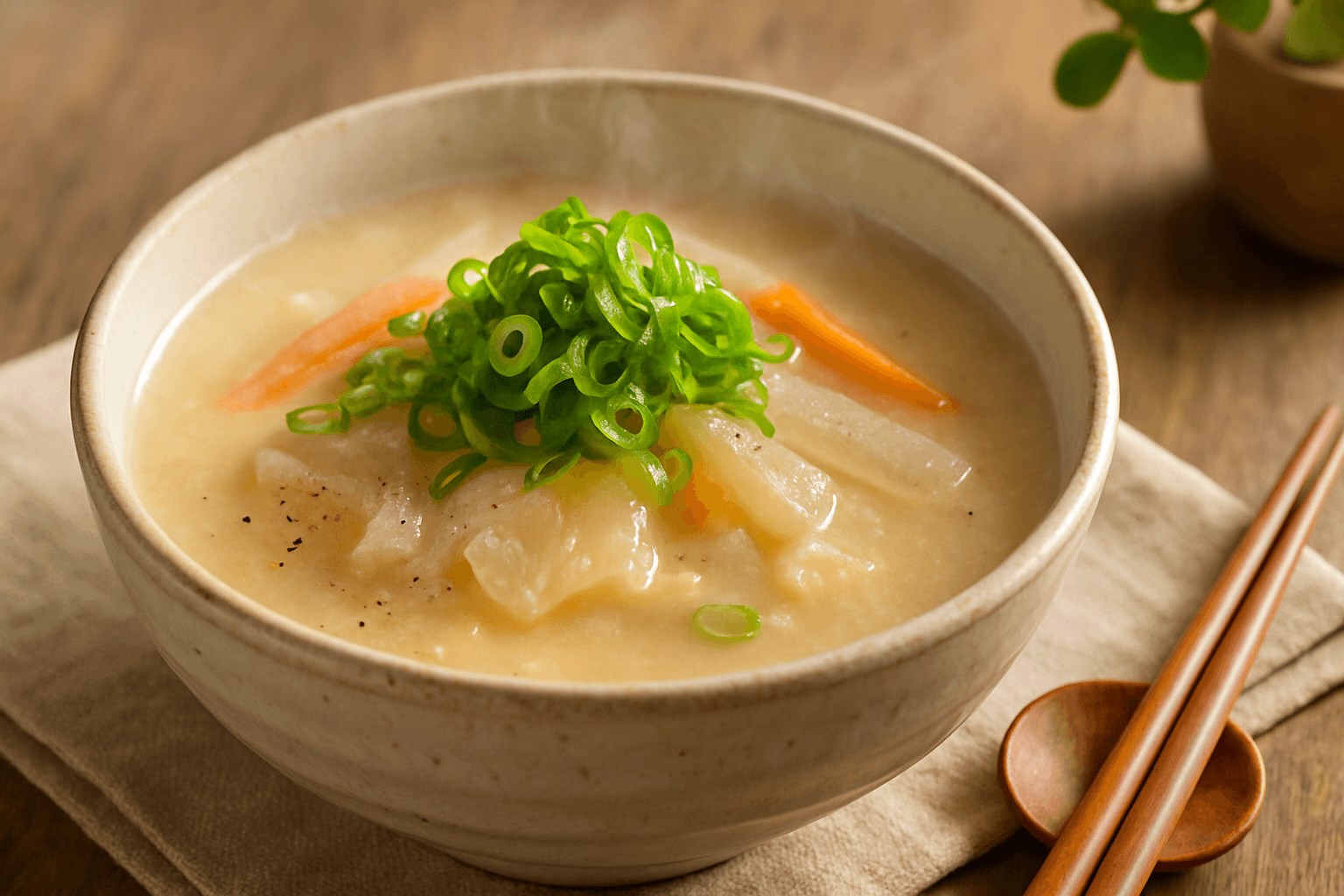 深みある酒粕スープの極意