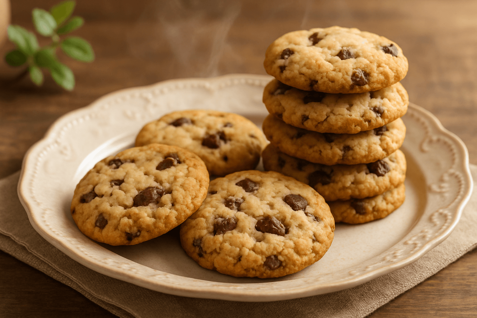 チョコチップクッキーの完成写真