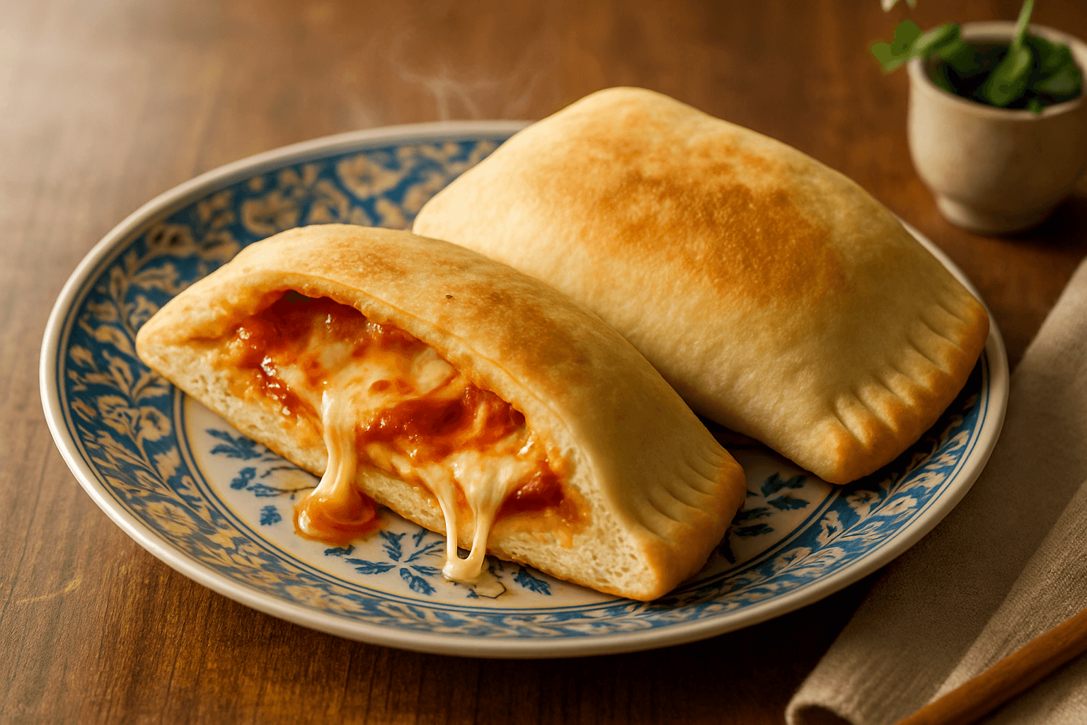 ピザパンの完成写真