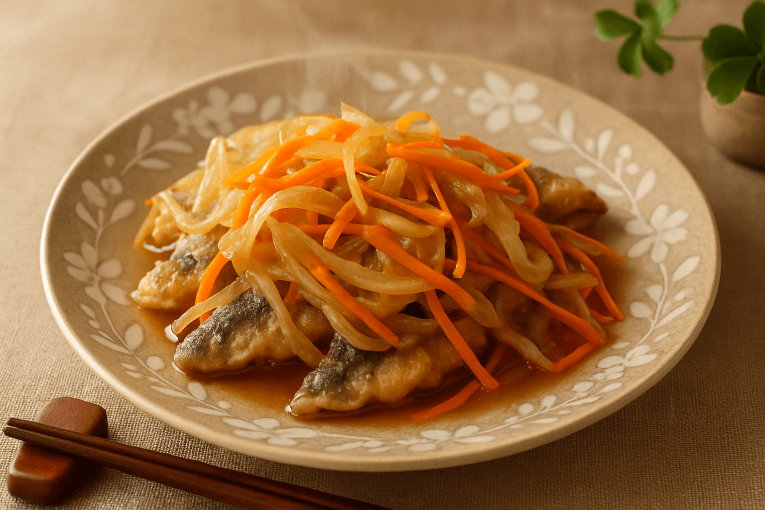 Nanban-Zuke finished dish