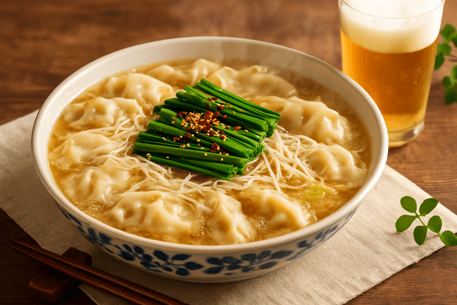 餃子鍋の完成写真