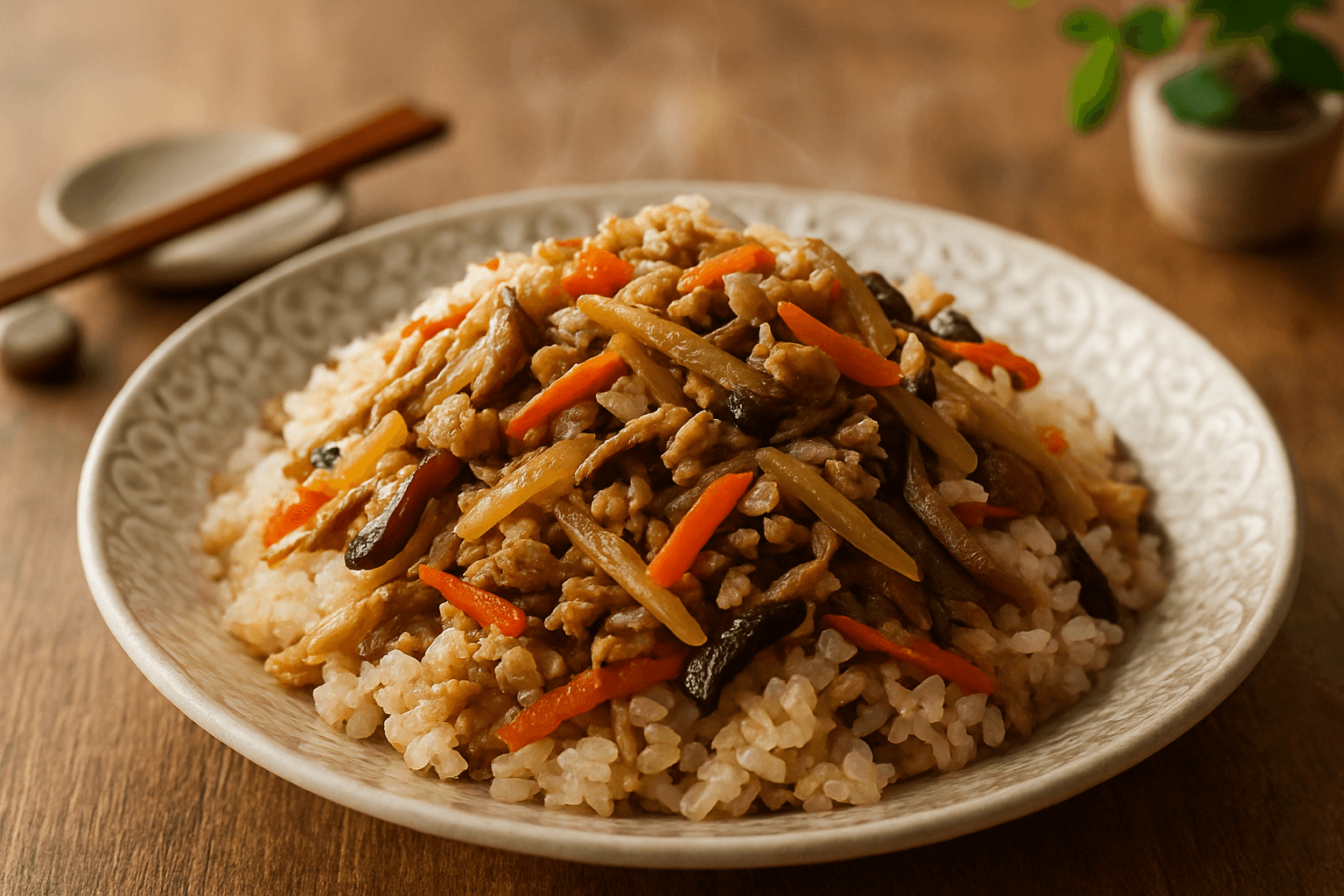 五目ちらし寿司の完成写真