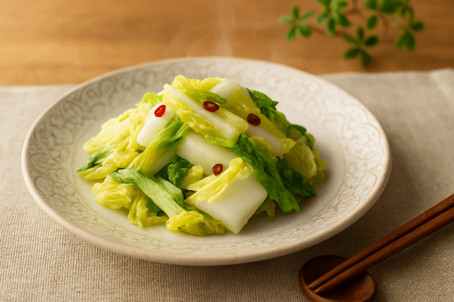 浅漬けの完成写真