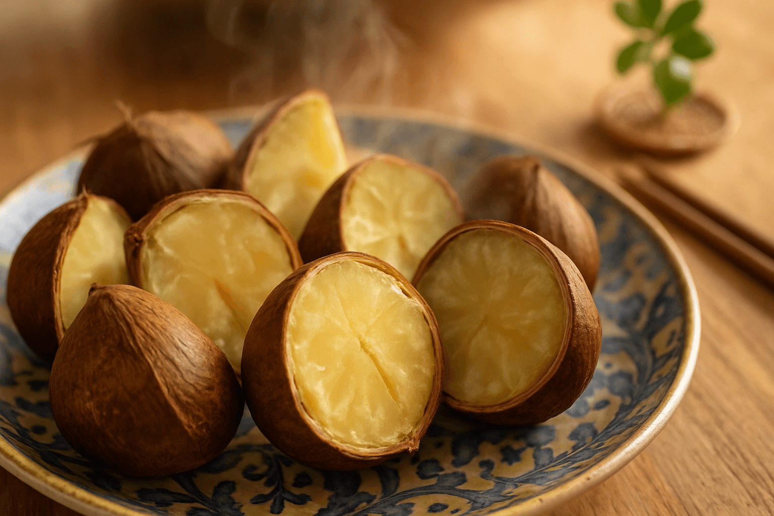 How to Boil Chestnuts finished dish