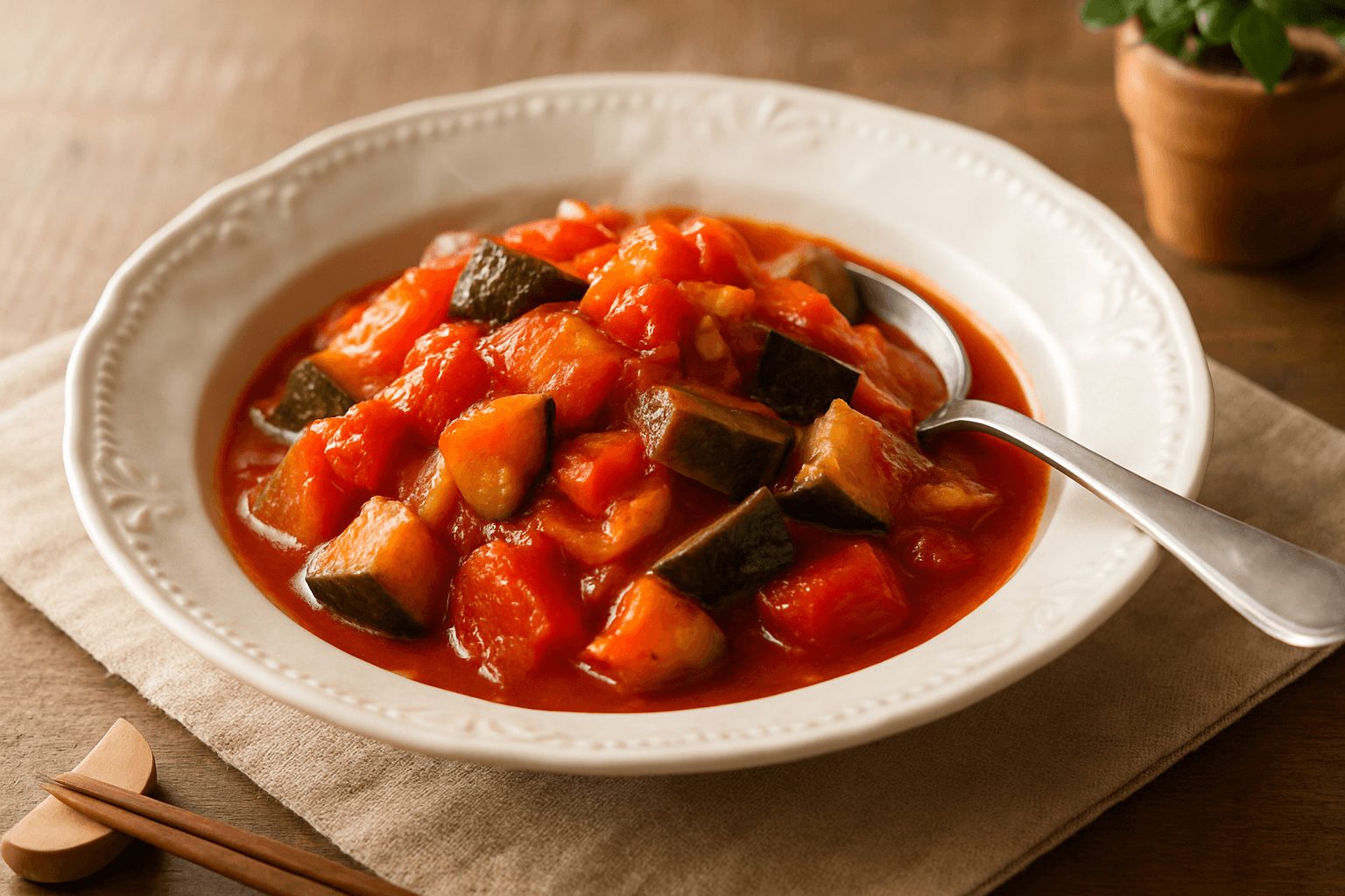 ラタトゥイユの完成写真