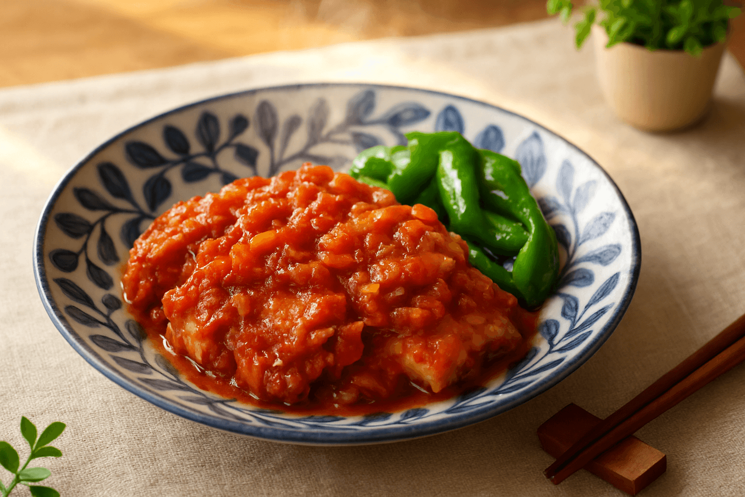 トマトの甘酸っぱさが染みる鶏胸肉の煮物