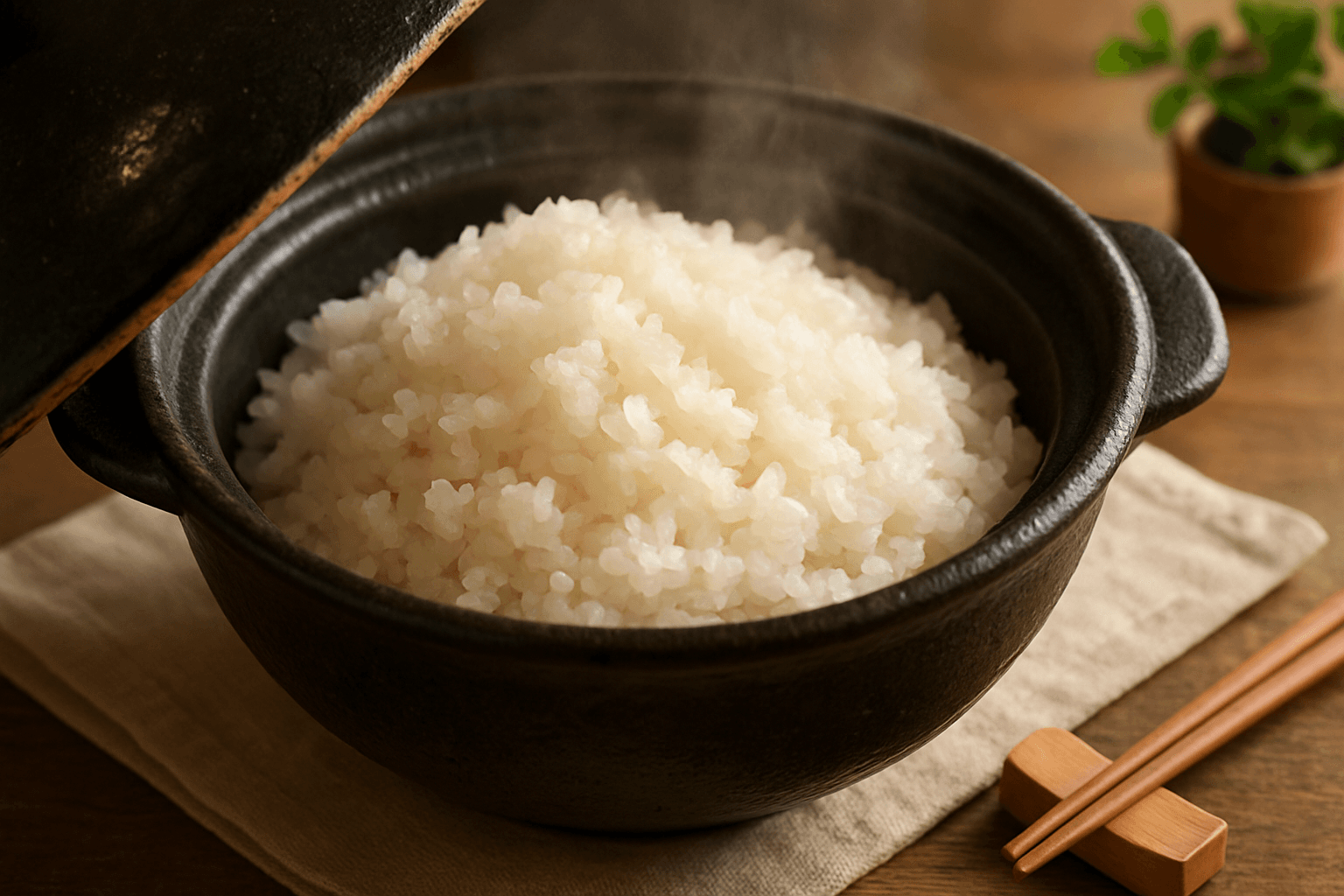 土鍋で炊くと驚くほどおいしいごはん