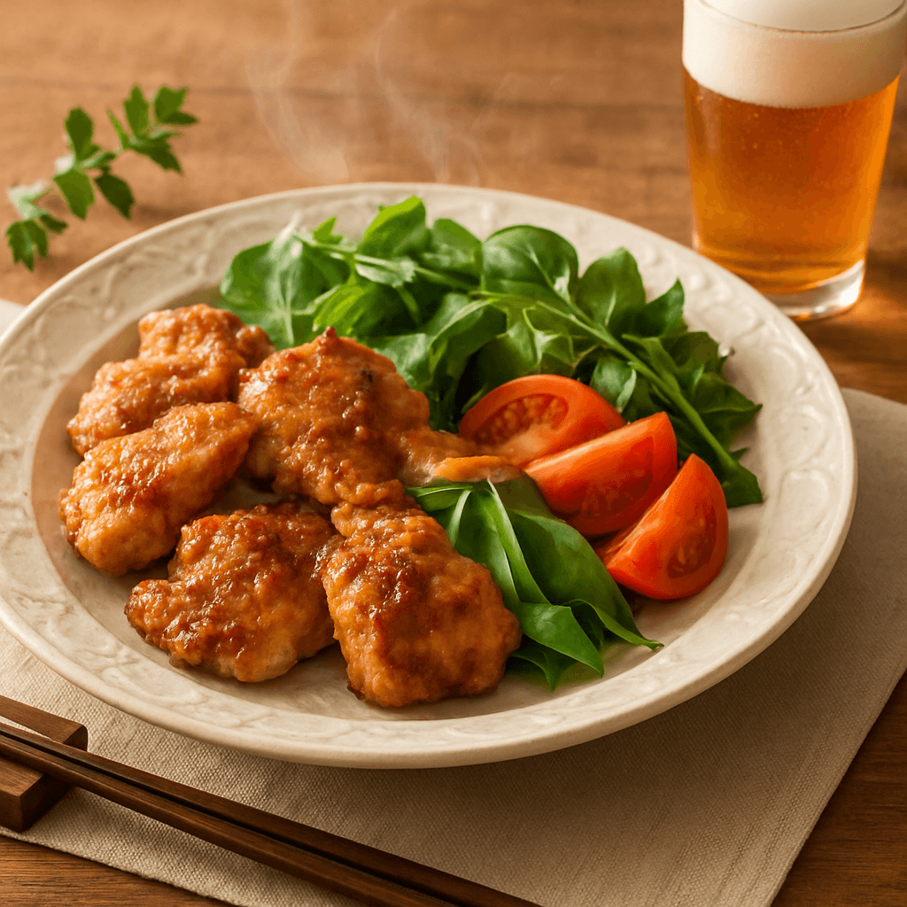 ジューシーみそマヨ風鶏胸肉