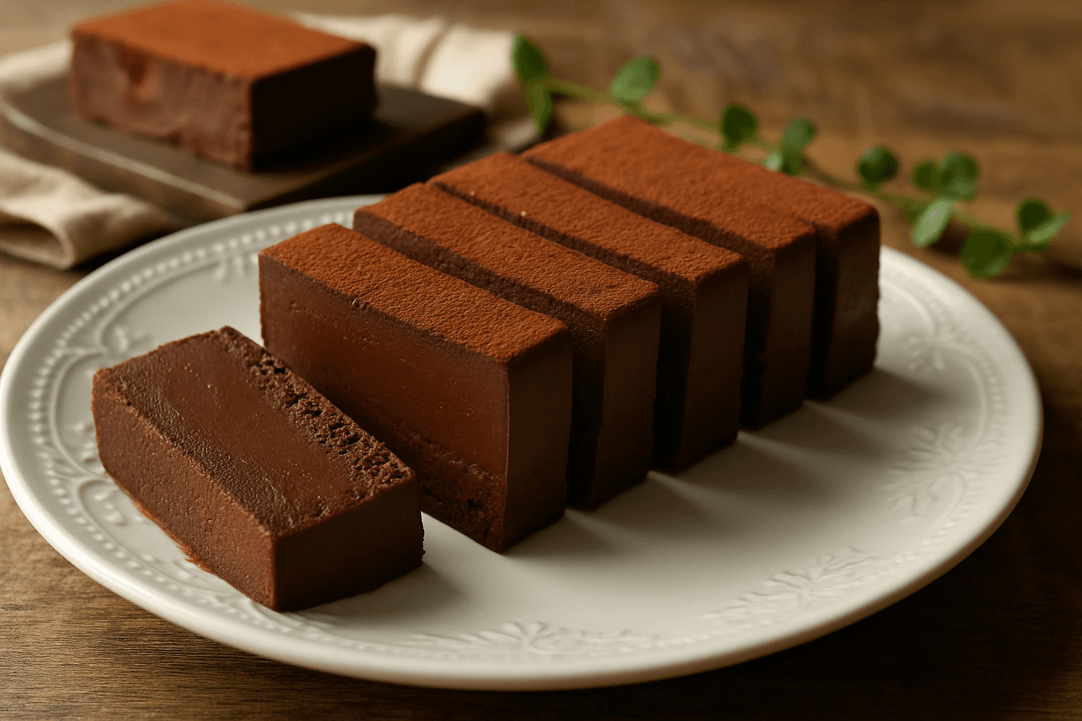 チョコテリーヌの完成写真