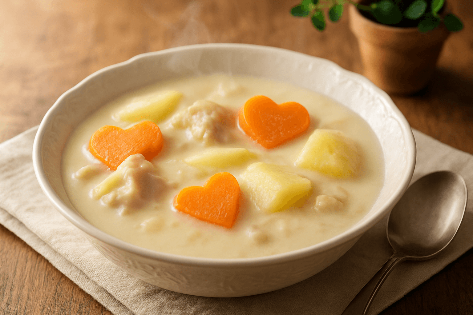 クリームシチューの完成写真