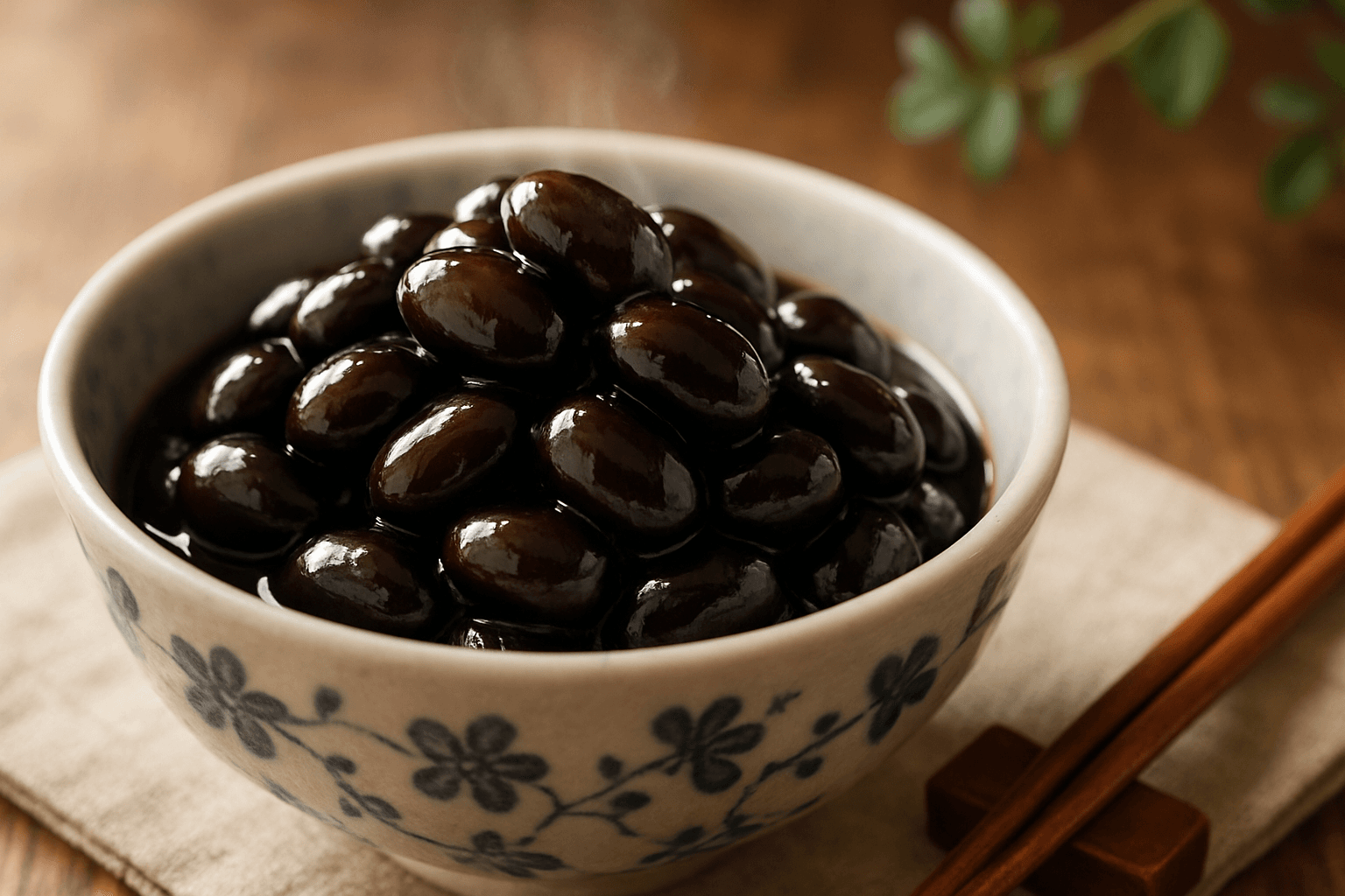 黒豆の煮込みの完成写真