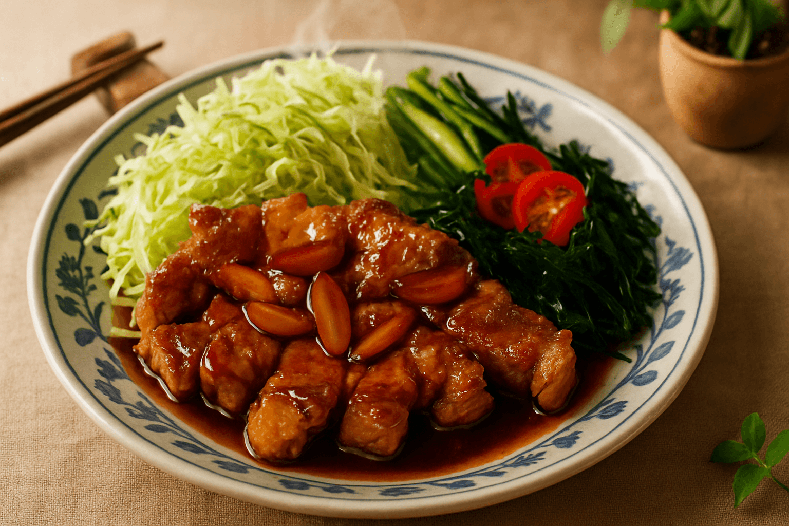 Yokkaichi Tonkateki finished dish