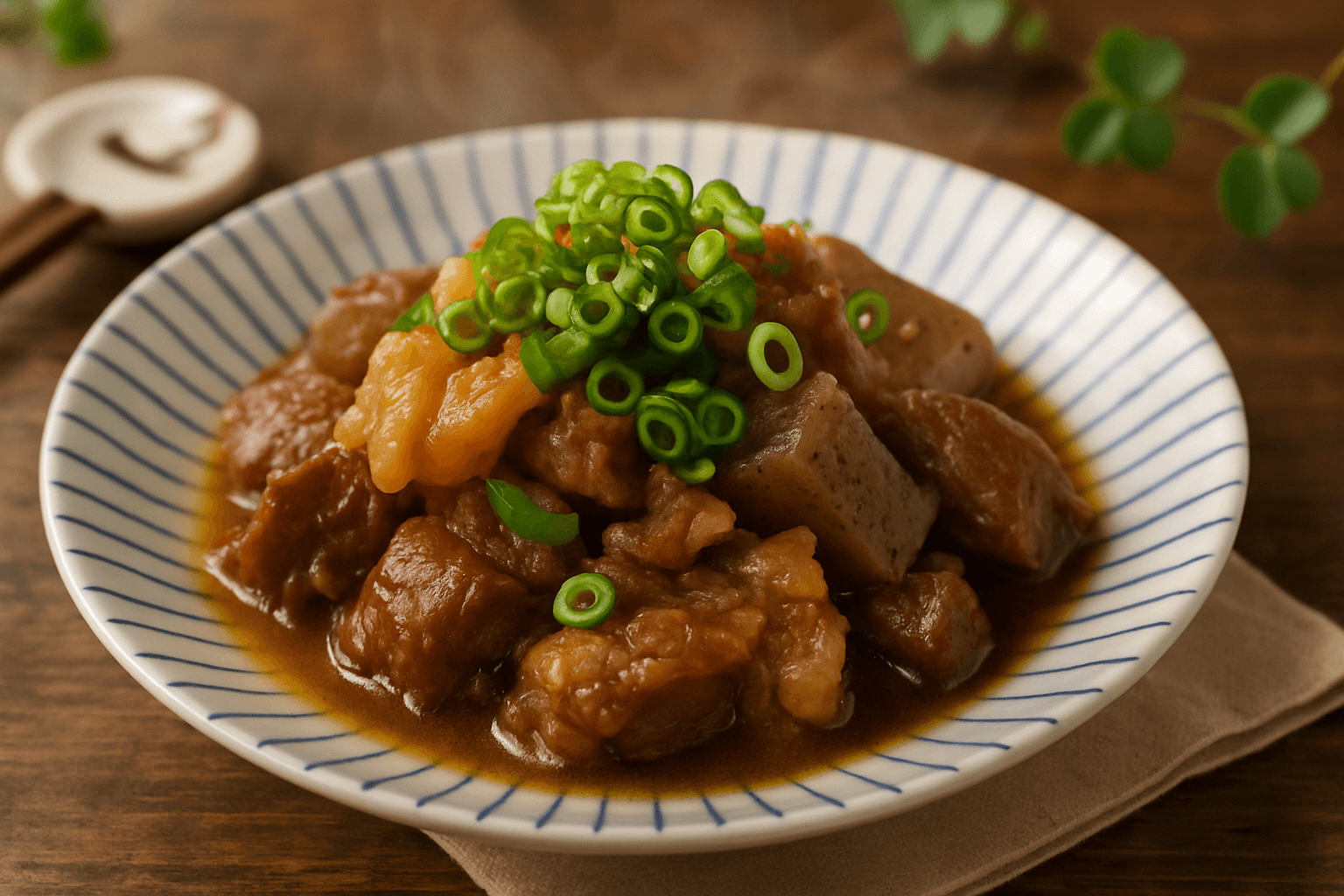 牛すじ煮込みの完成写真