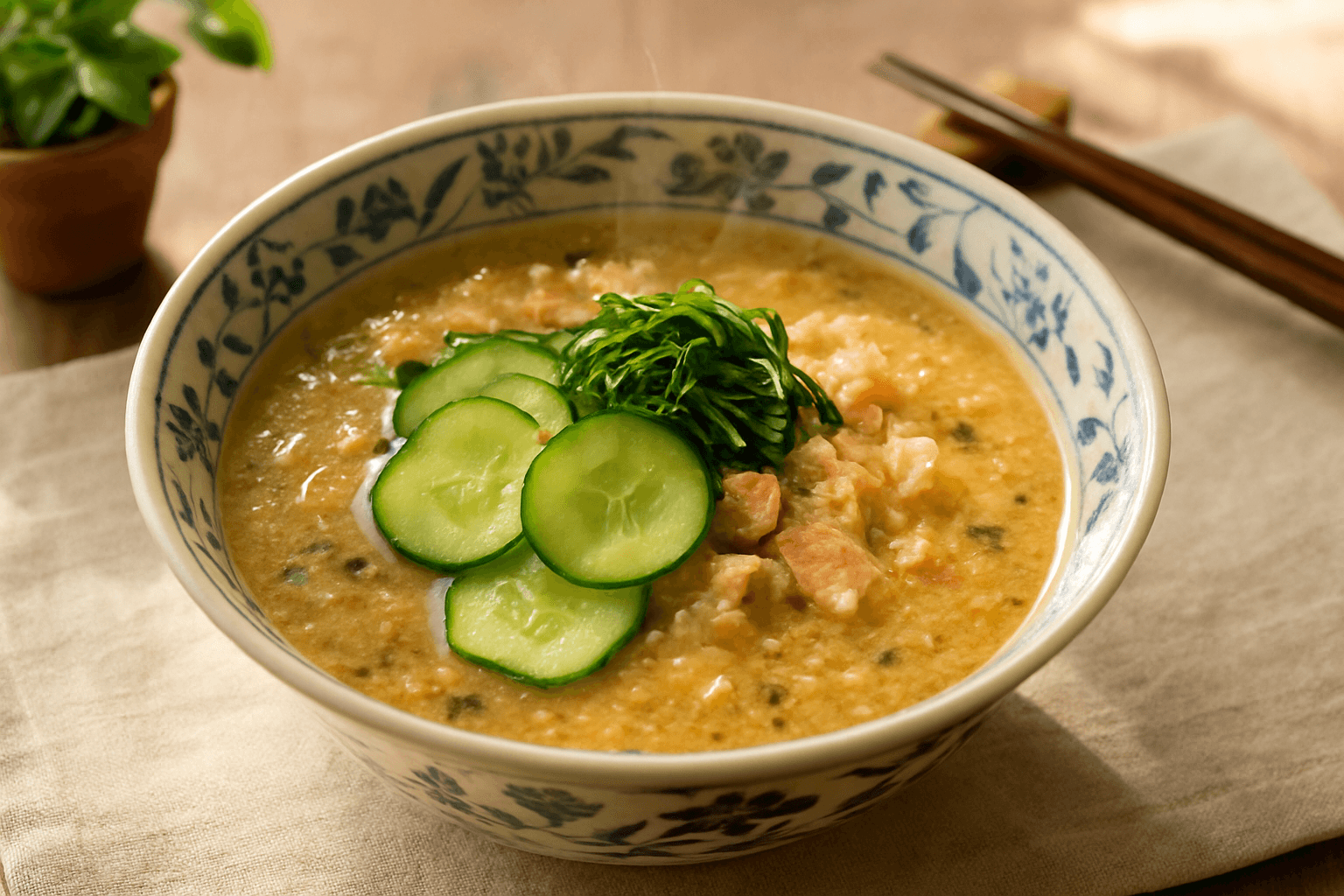 サバ缶で作るさっぱり冷や汁