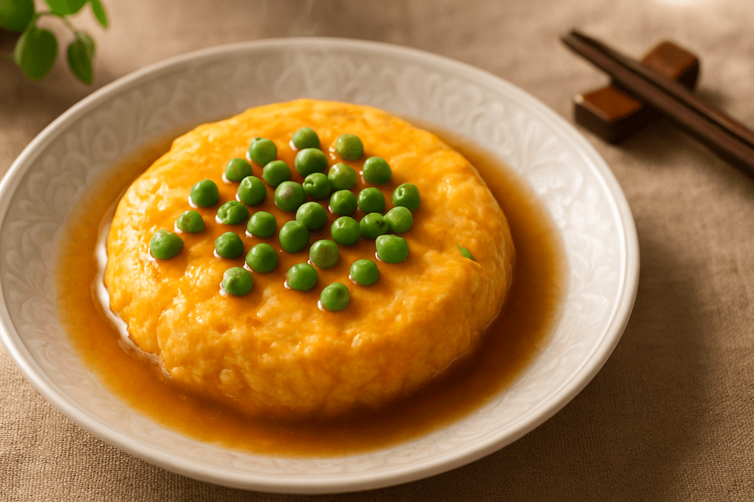 かに玉の完成写真