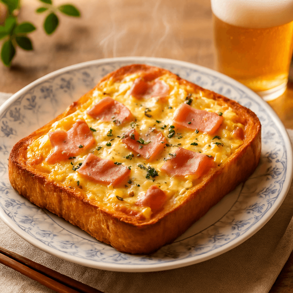 朝食にもランチにも◎家庭風ピザトースト