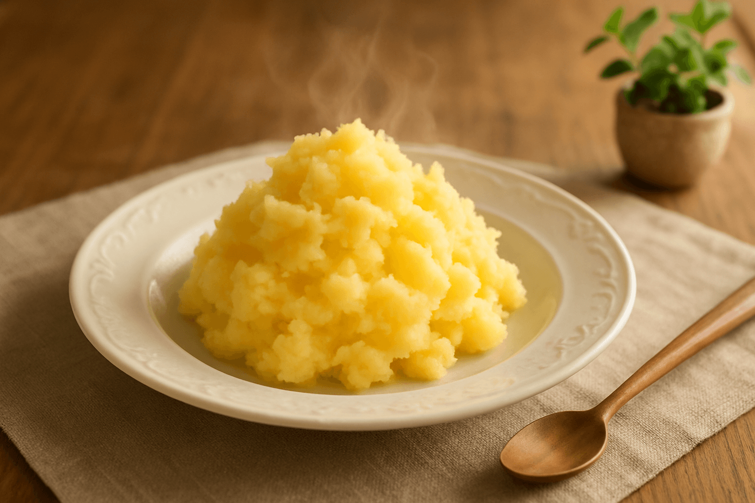 Fluffy Mashed Potatoes Made in a Pot