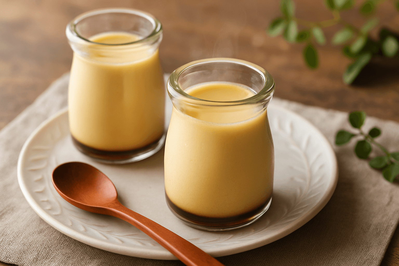 プリンの完成写真