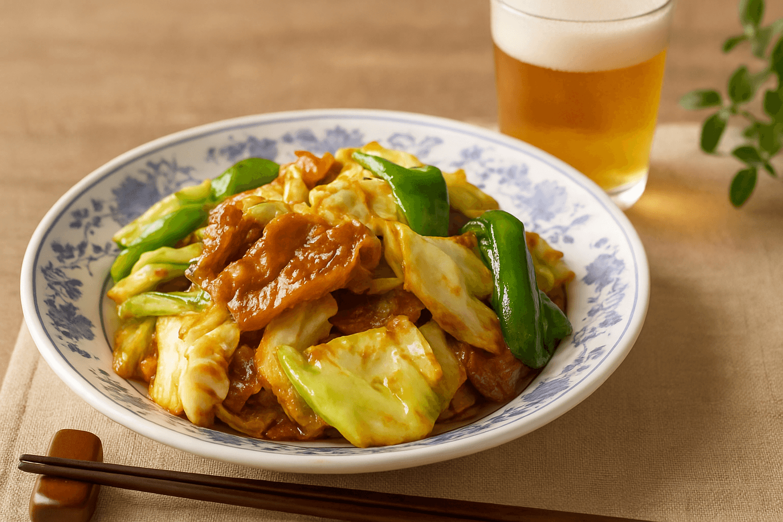 回鍋肉の完成写真