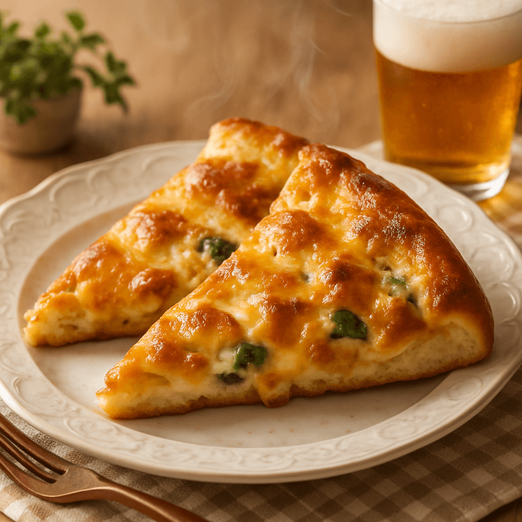 ふわっと広がる本格ピザ生地