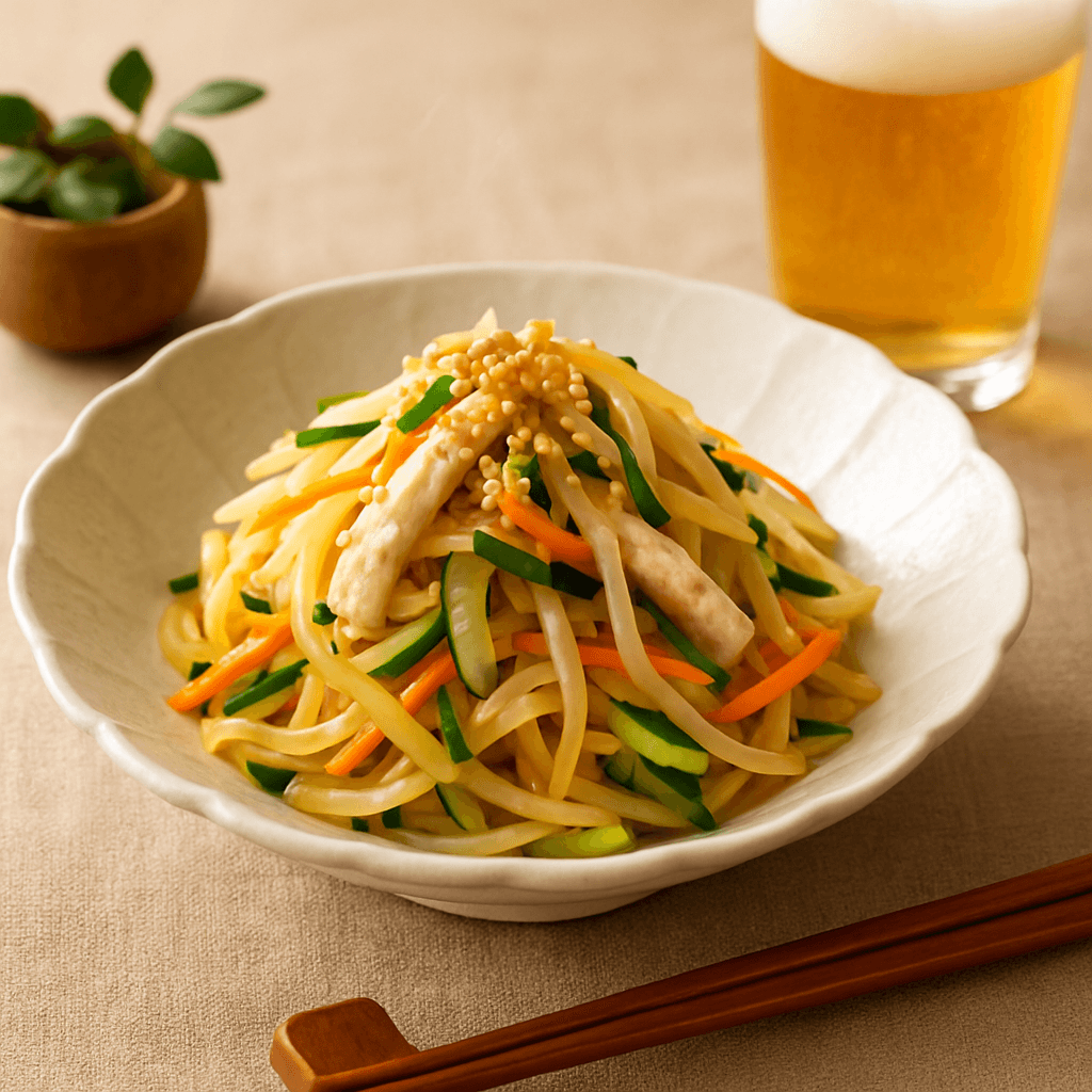 Refreshing Chinese-Style Vegetable Salad