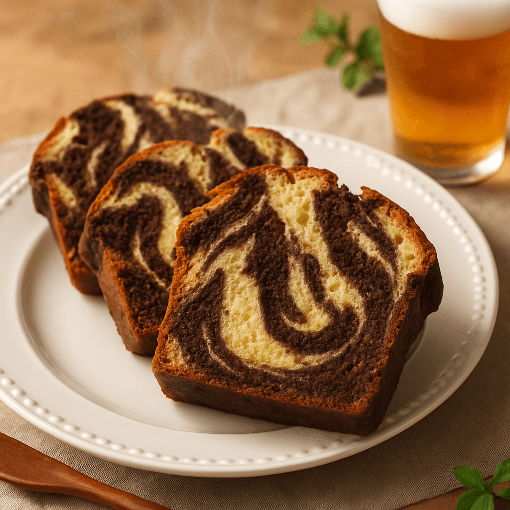 ココアがきらめくHMパウンドケーキ