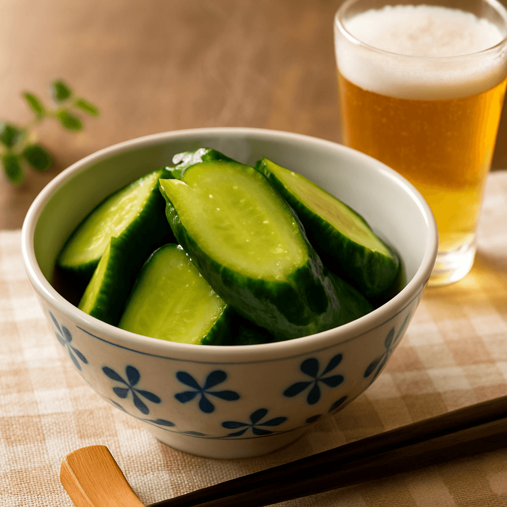 Refreshing Quick Cucumber Pickles