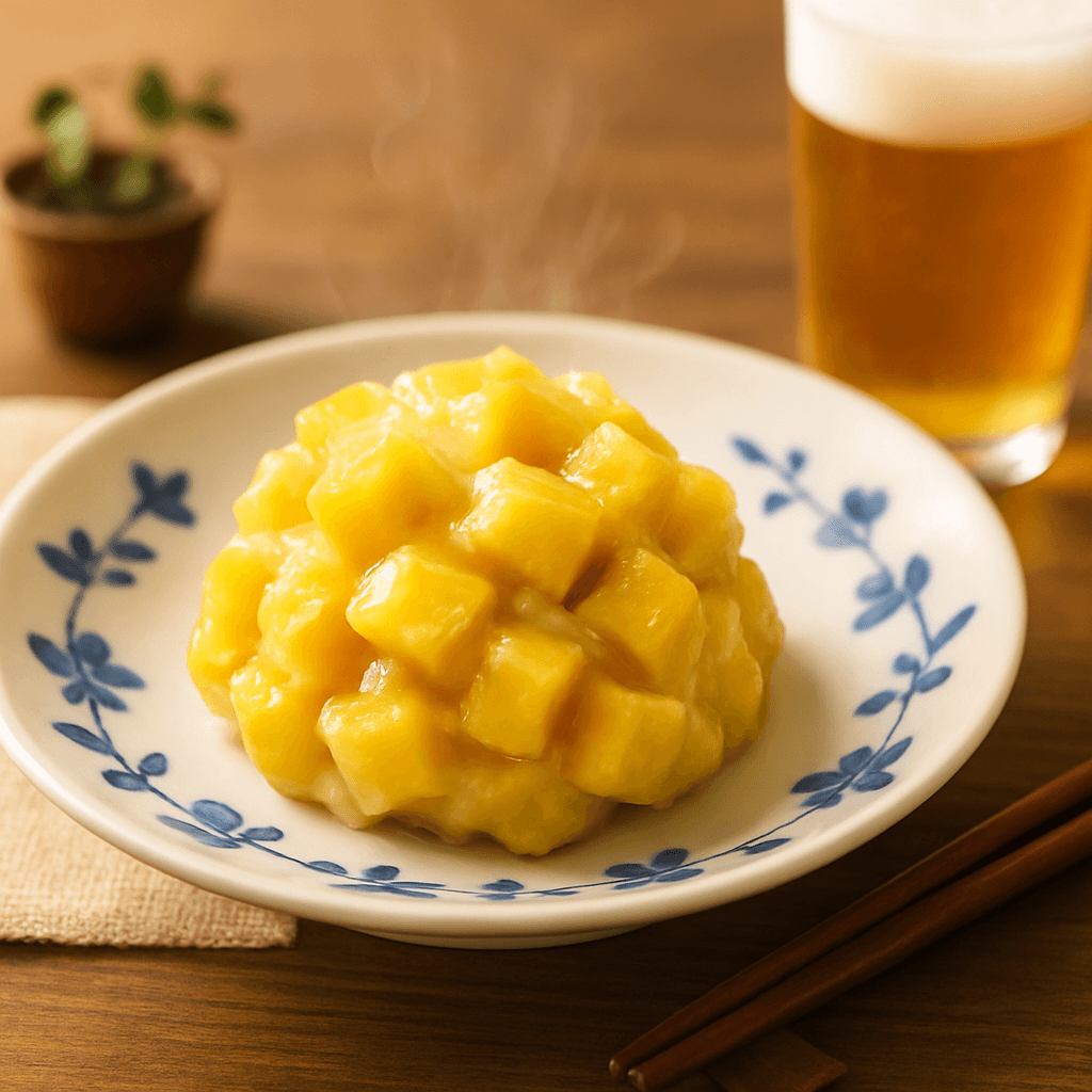 ホクホク芋がたっぷりの蒸しパン