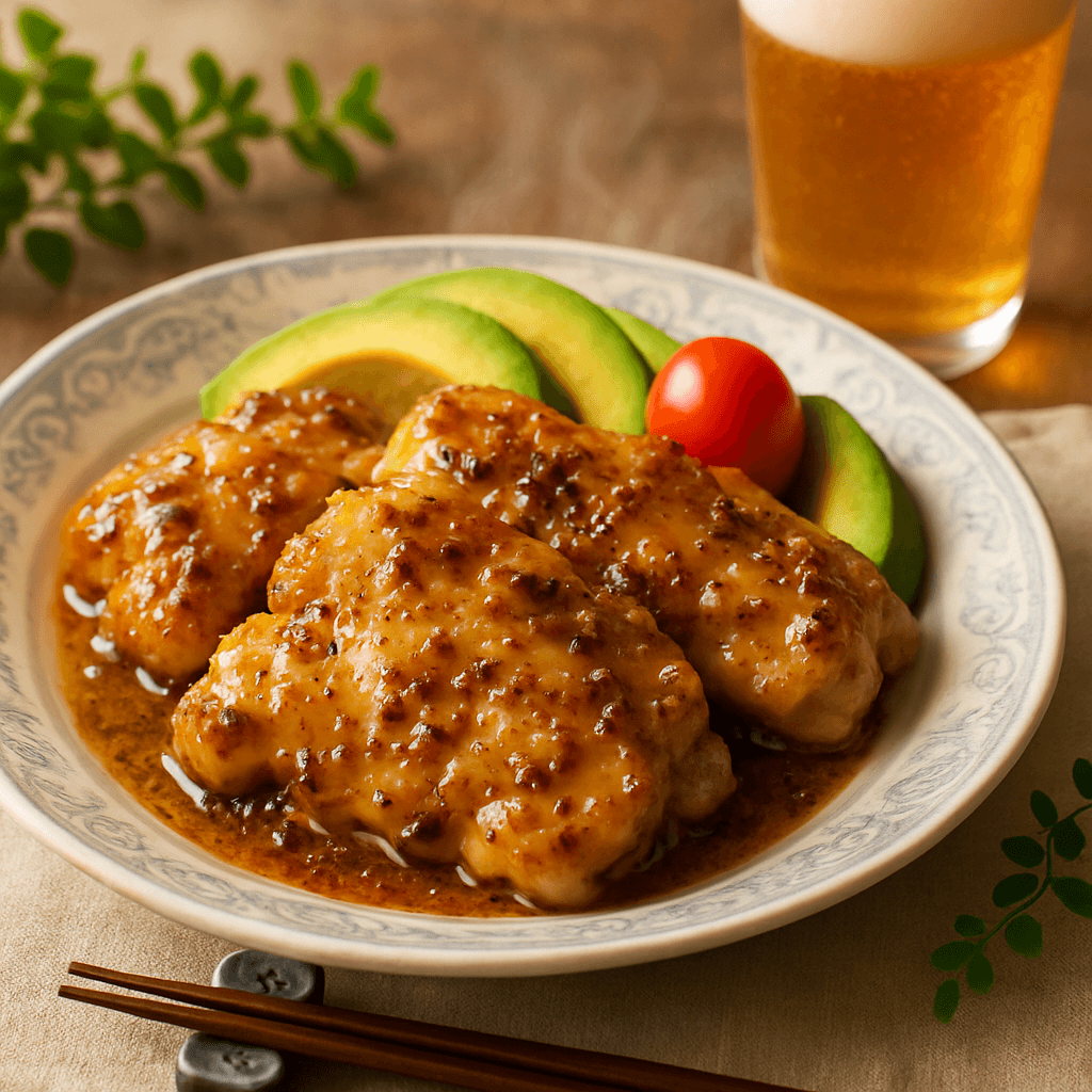 Juicy Honey Mustard Chicken Thighs