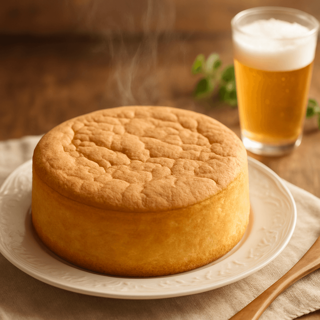 シンプルでふわふわ！卵・砂糖・粉で作るケーキ