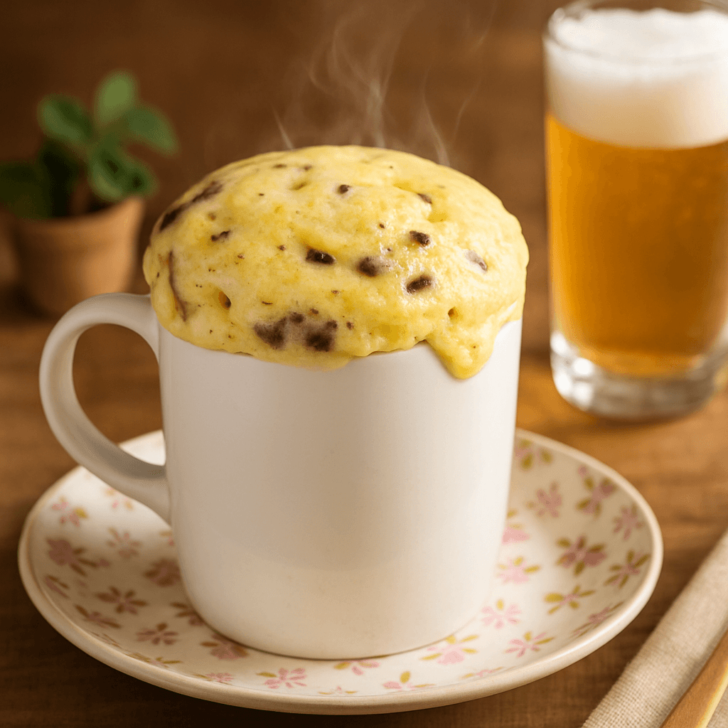 レンジでサクッと作るお手軽ケーキ