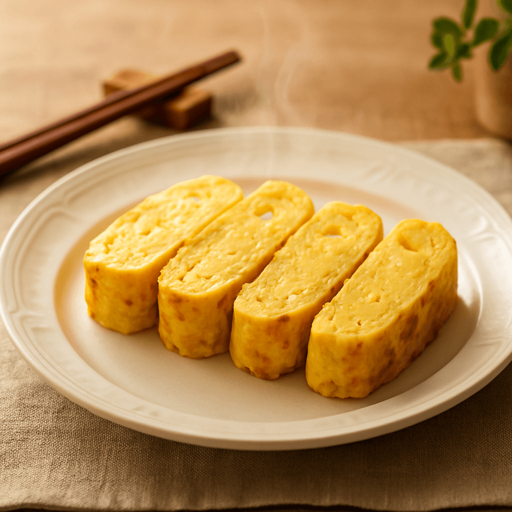 Fluffy Milk-Flavored Rolled Omelet