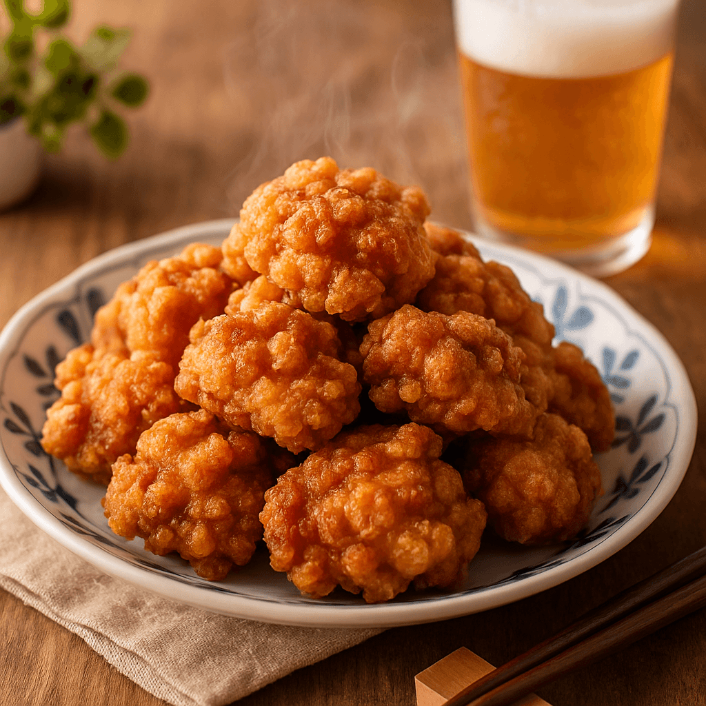 ジューシーでサクサク！鶏もも肉の唐揚げ