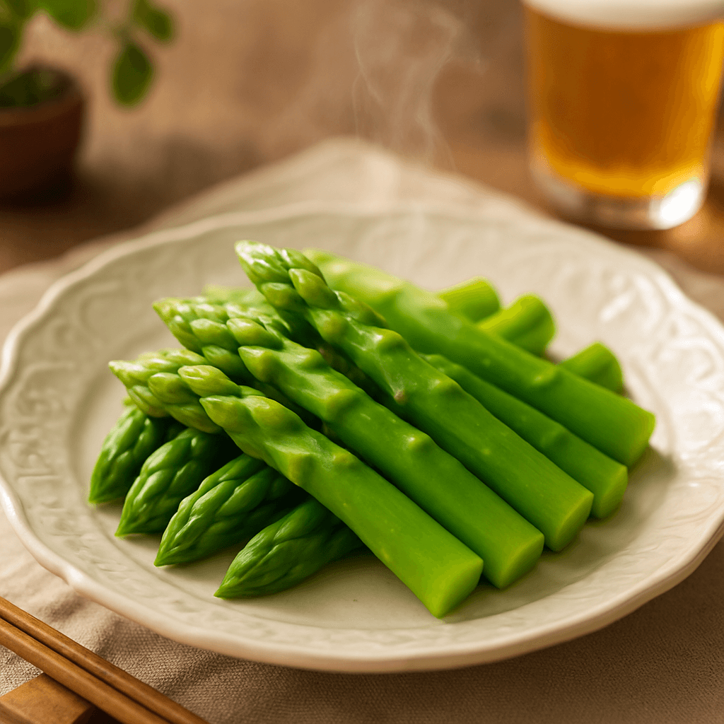 Tender Steamed Asparagus