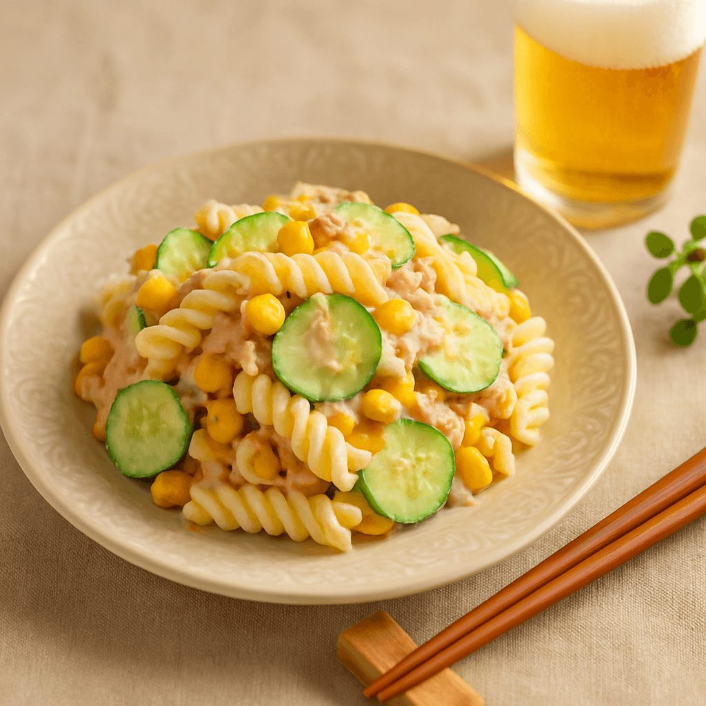 ツナマカロニのとろけるチーズ風味