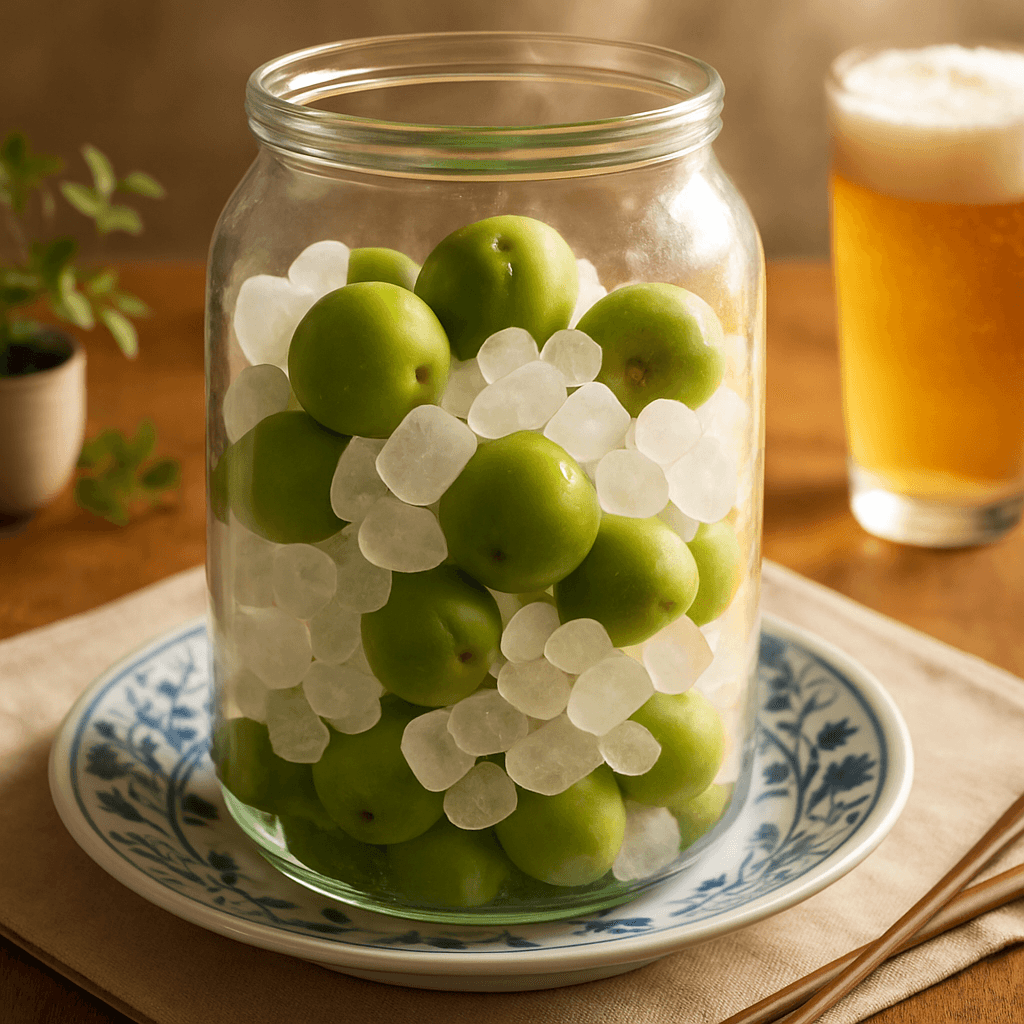 梅シロップの完成写真