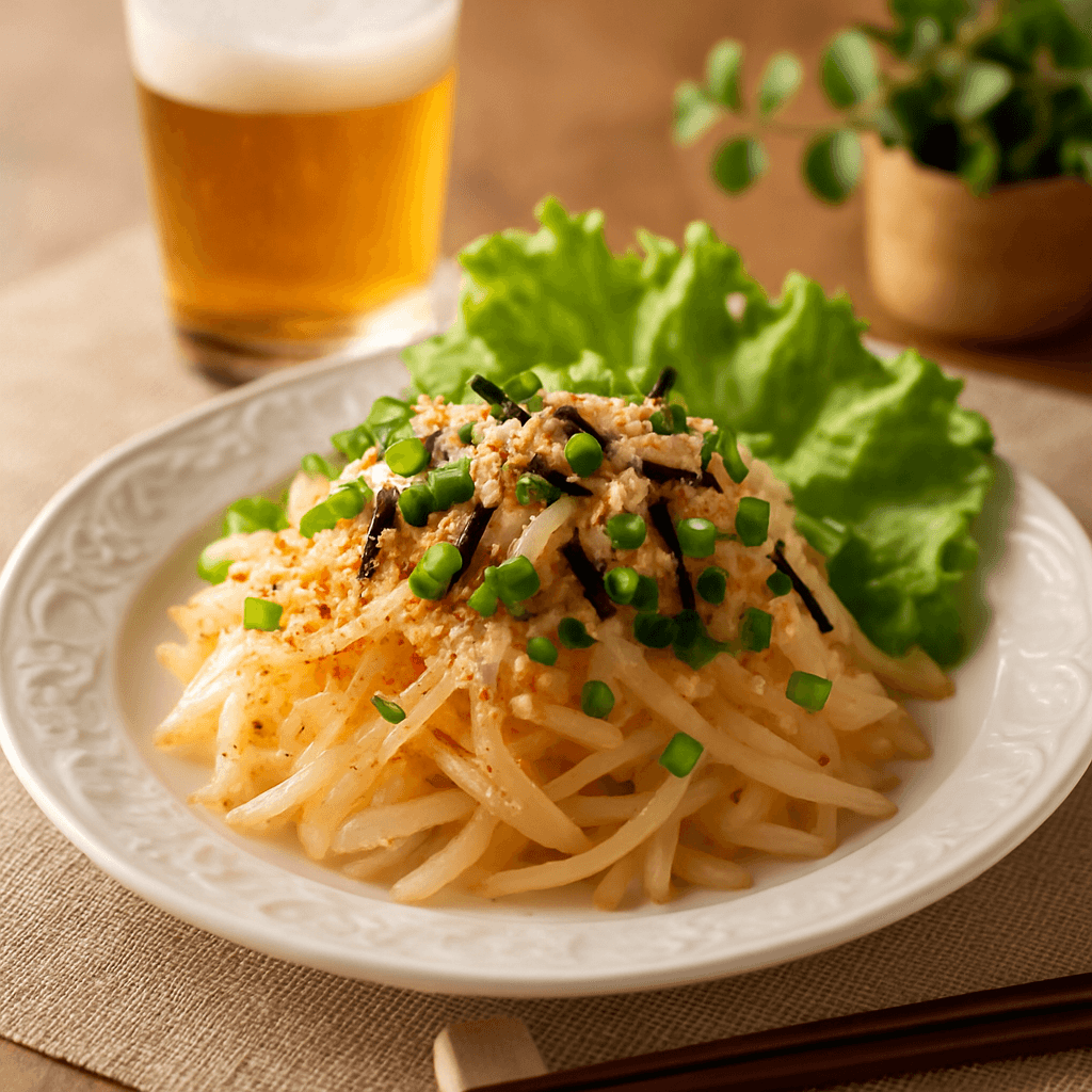 Fresh Spring Onion Refreshing Salad