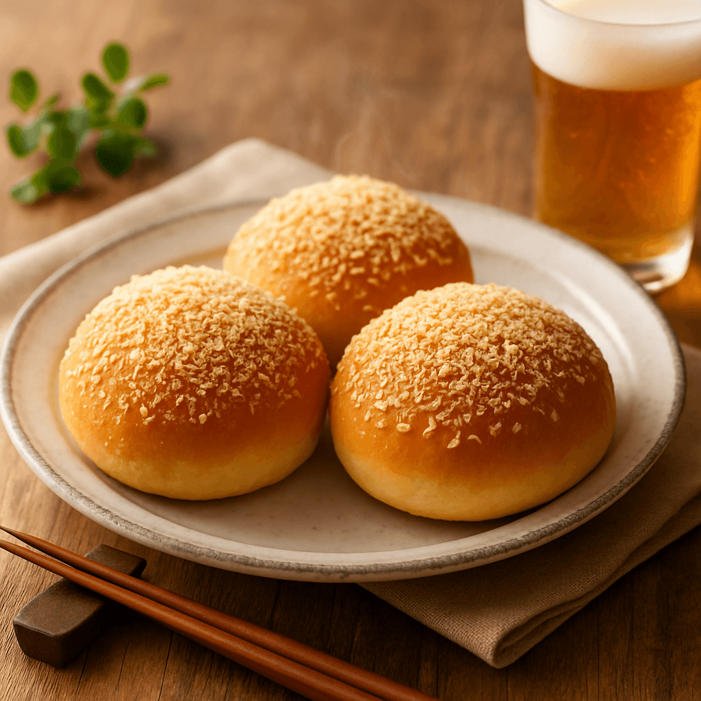 チーズカレーパンの完成写真