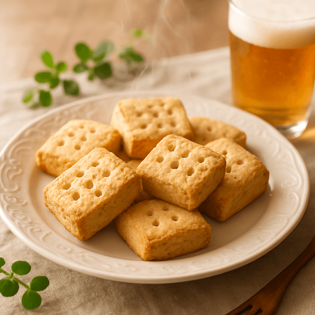Crispy Okara Cookies - Whole Grain Goodness