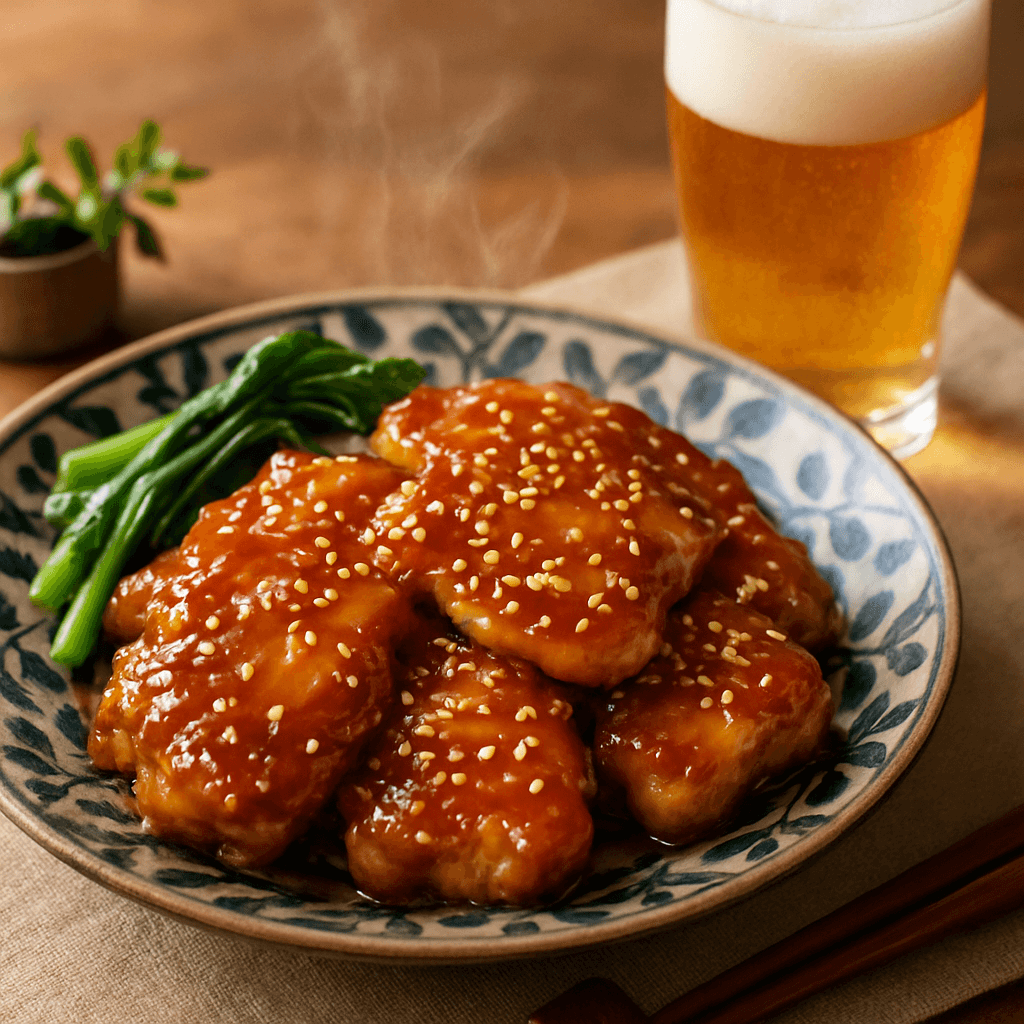 とろける食感 鶏胸の甘辛ジューシー焼き