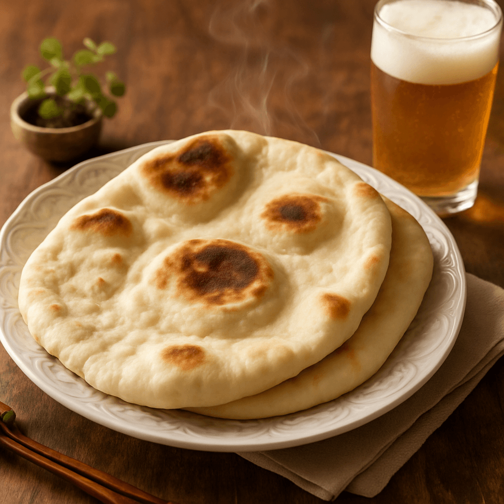 Fluffy and Aromatic Homemade Naan