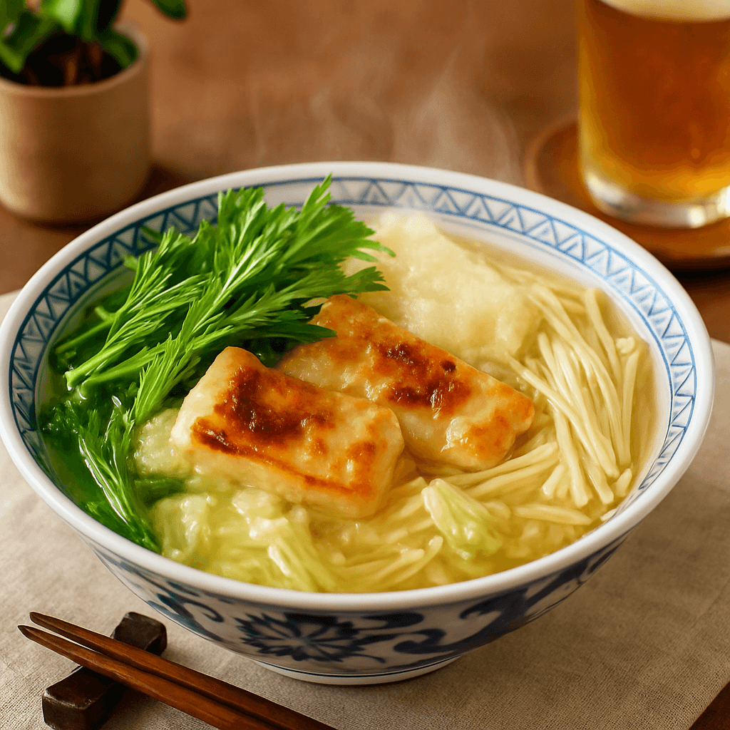 Aromatic Melting Mizore Nabe (Radish Daikon Hot Pot)