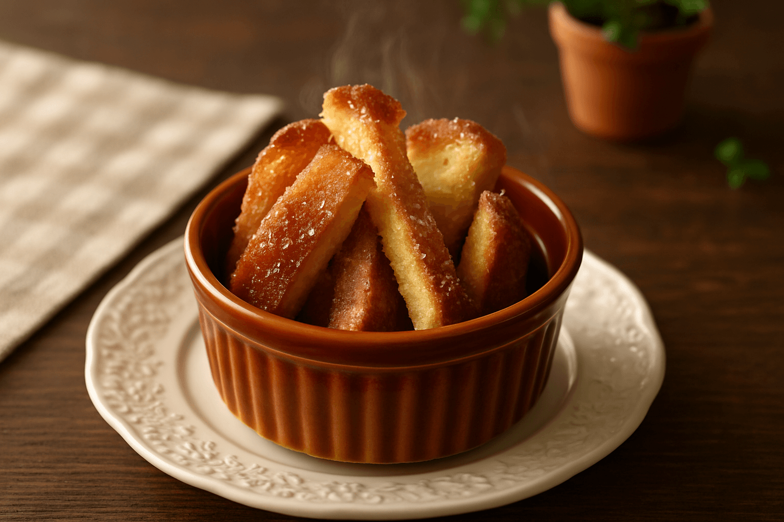 パン耳ラスクの完成写真