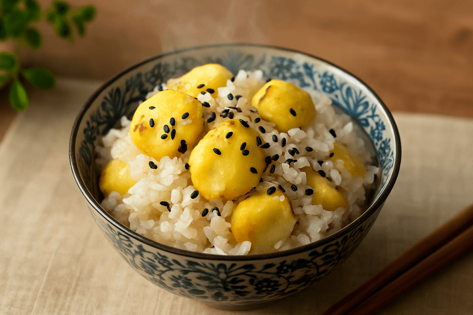 Chestnut Rice with Autumn Aroma
