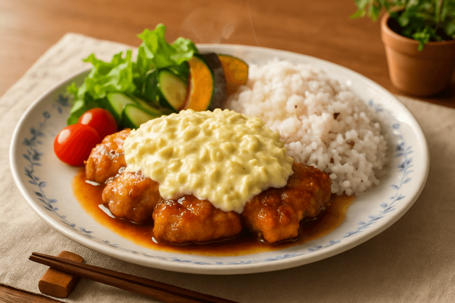 チキン南蛮の完成写真