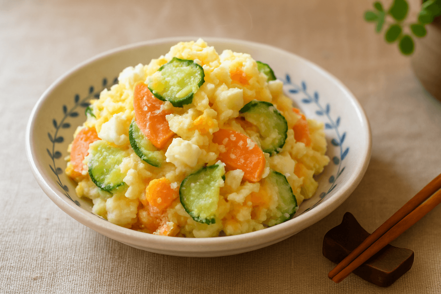 ポテトサラダの完成写真